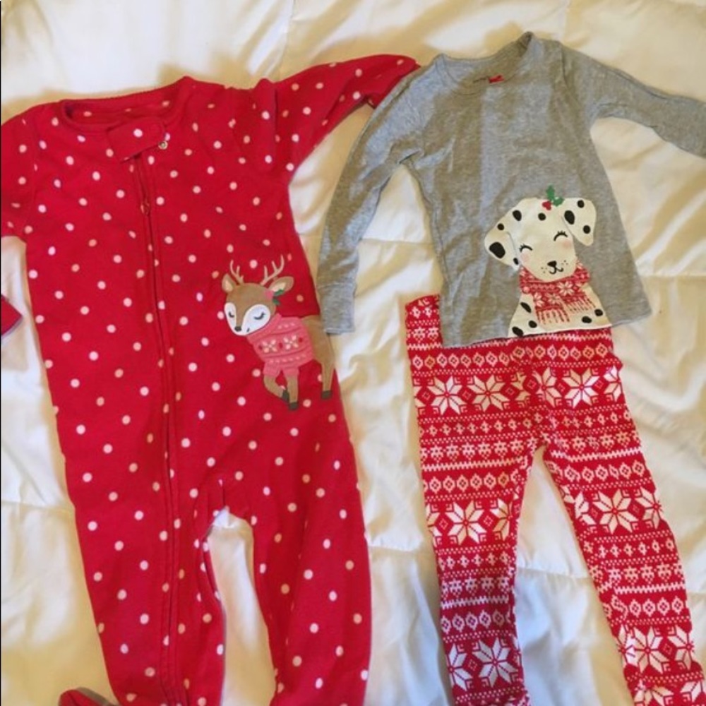 Christmas pjs 18 months